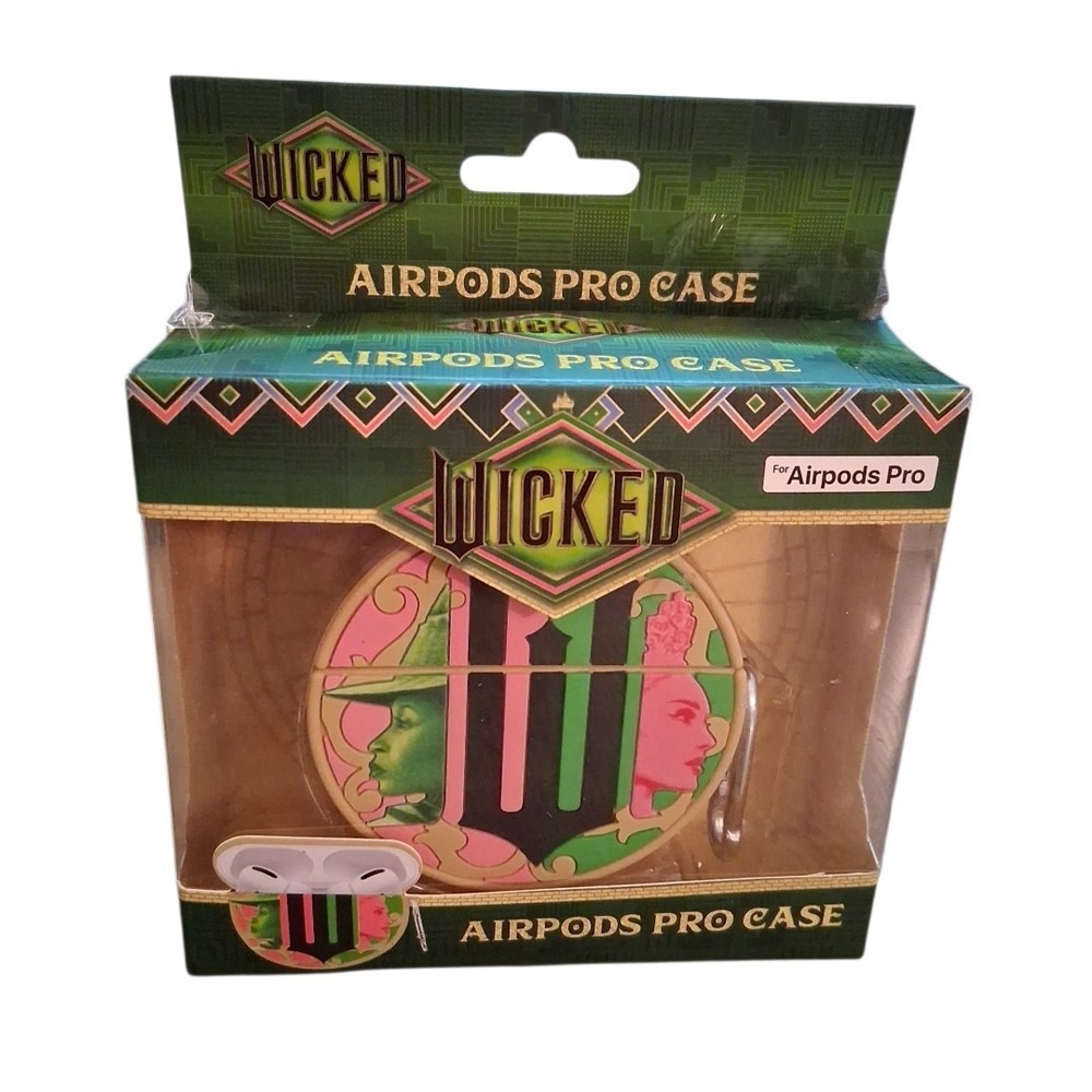 NEW Universal City Studios Culturefly Wicked Airpods Pro Case Cover READ